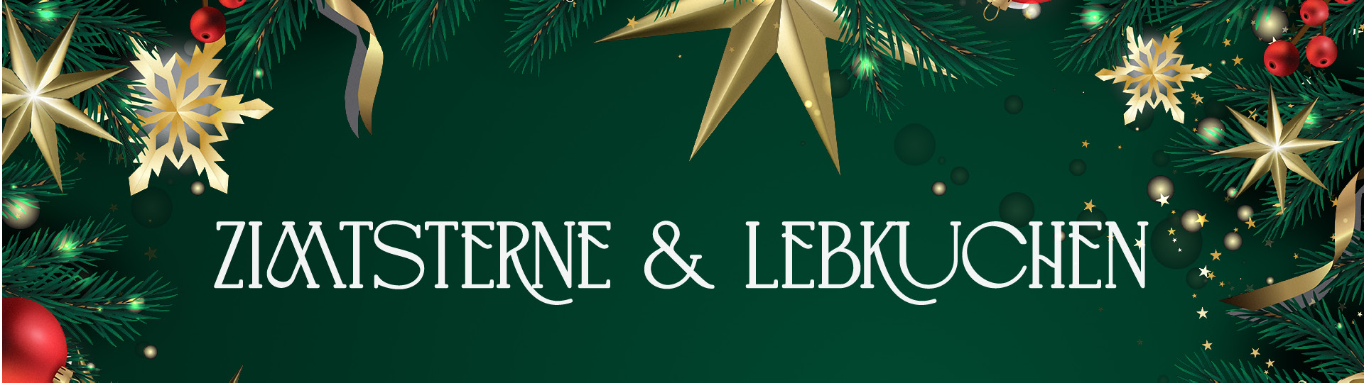 Zimtsterne und Lebkuchen