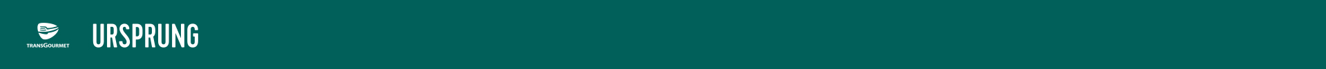 Ursprung-Logo auf grünen Hintergrund