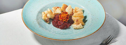 Kaiserschmarren mit Zwetschgenröster
