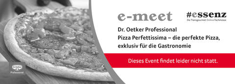 essenz Dr. Oetker - leider abgesagt