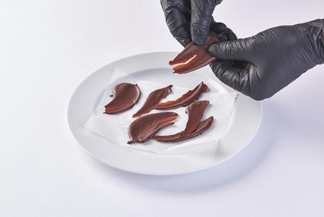 Nahaufnahme Zubereitung Dessert
