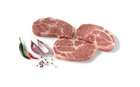 Deutsches Schweine-Kammsteak frisch 200G