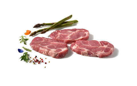 Deutsches Schweinekammsteak frisch 4X10X160G