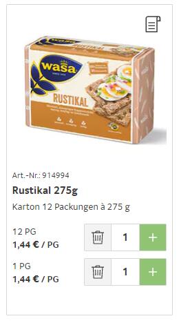 Änderungen Shop - warenkorb2