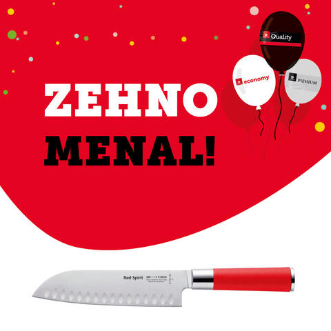 DICK "Red Spirit" Santoku-Messer