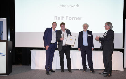 Ralf Forner wird mit dem Seafood-Star für sein Lebenswerk ausgezeichnet