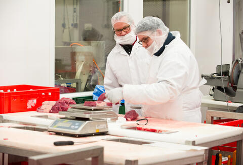 Besuch bei der Transgourmet Fleischmanufaktur