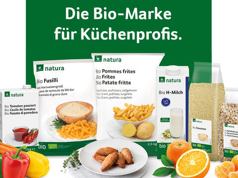 Transgourmet Natura: Diverse Natura Produkte