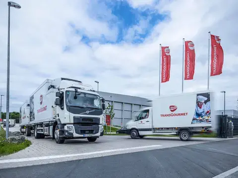 LKW Flotte Logistik klein