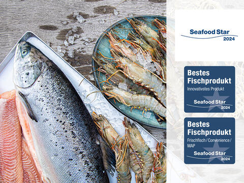 Imagebild zur Seafood-Star-Auszeichnung von Transgourmet