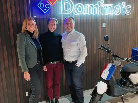 Die Geschäftsführer von Transgourmet und Domino's Pizza