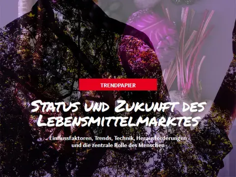 Trendpapier: Status und Zukunft des Lebensmittelmarktes