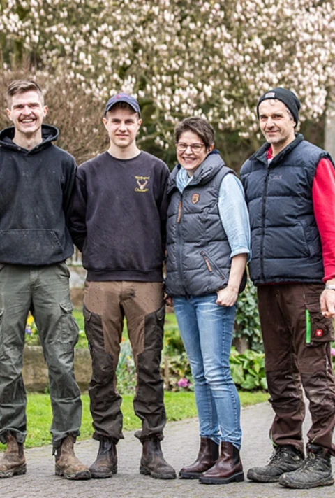 Familie Meyer vom Biohof Glessetal
