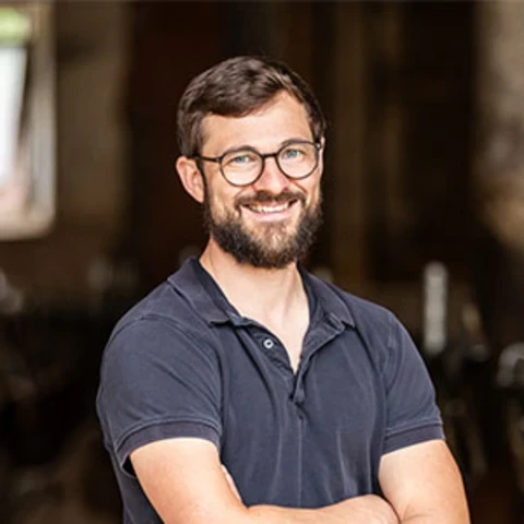 Christopher Kick auf dem Gradlhof